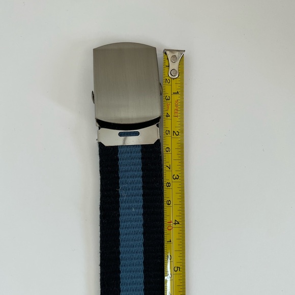 Blue Striped Belt - Picture 6 of 7
